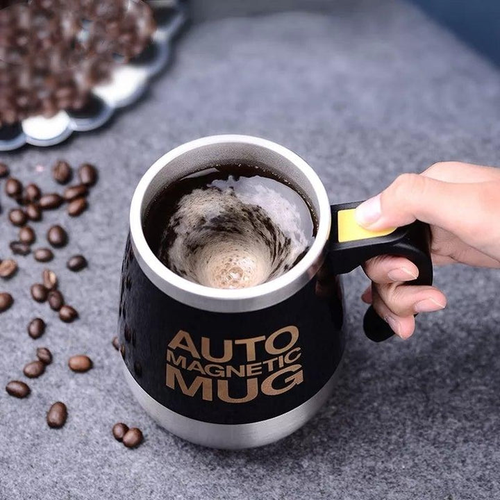 Self-Stirring Magnetic Mug