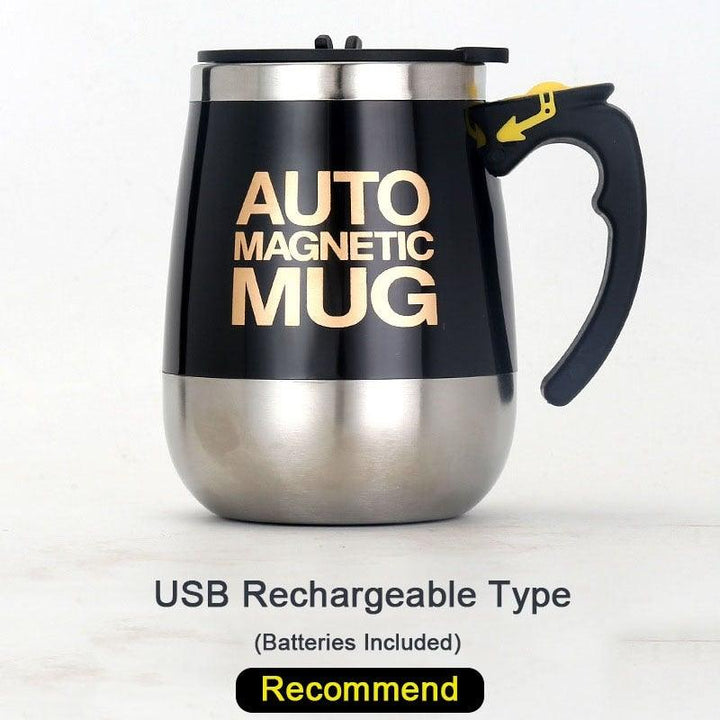 Self-Stirring Magnetic Mug