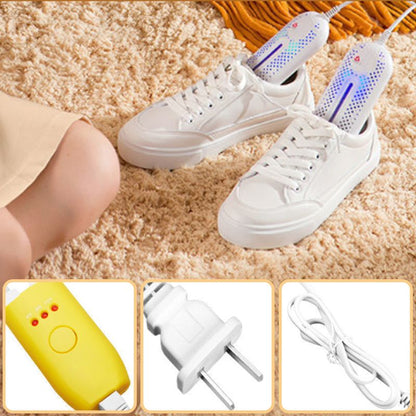 Antibacterial shoe dryer for odor removal