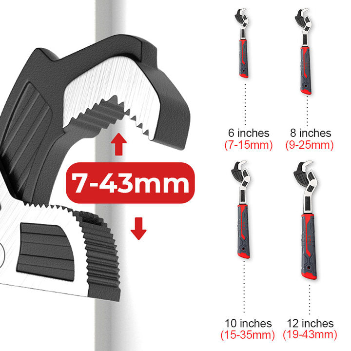 Kalsten | Industrial Quality Multifunctional Self-locking Pipe Wrench Tool