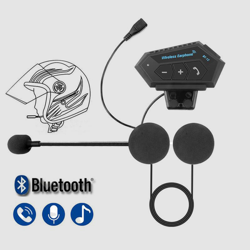 Brehn | BT12 Motorcycle Helmet Bluetooth Headset