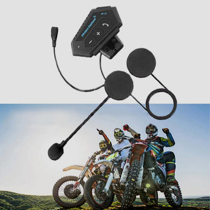 Skanto | BT12 Motorcycle Helmet Bluetooth Headset