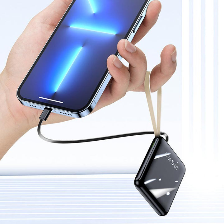 Kalsten | Fast Charge 20000mAh Mini Powerbank with Integrated Cables