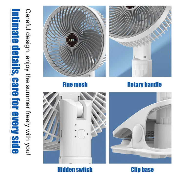 Multi-Functional Portable Mini Fan | Kalsten
