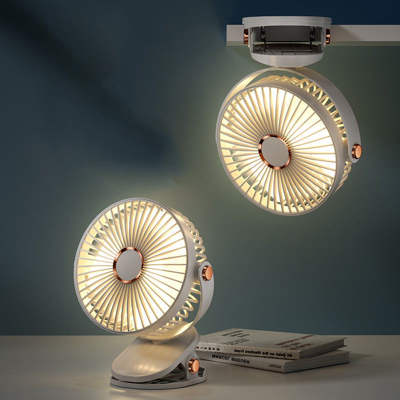 Rechargeable Clip-On Hanging Desk Air Conditioning Fan | Kalsten