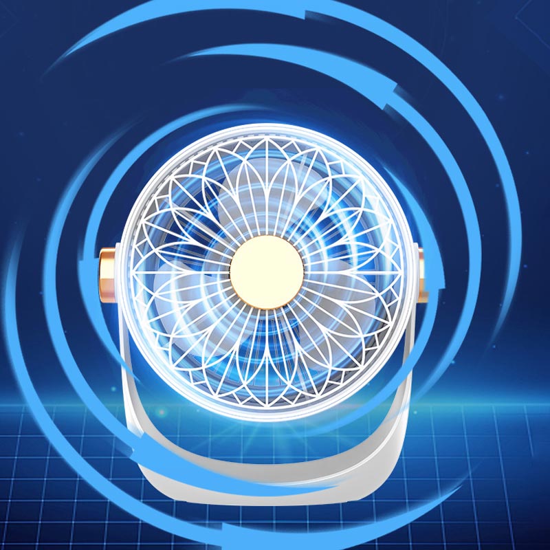 Hurricane Cannon High-Speed Circulating Wall-Mounted Desk Fan | Kalsten