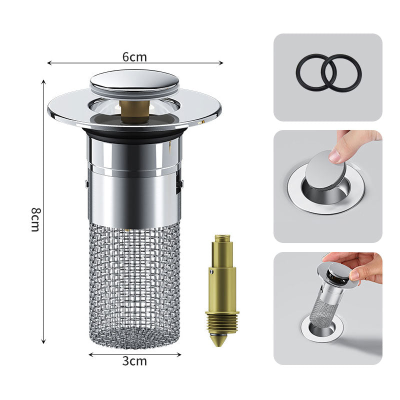 BowLift | Floor drain filter in stainless steel