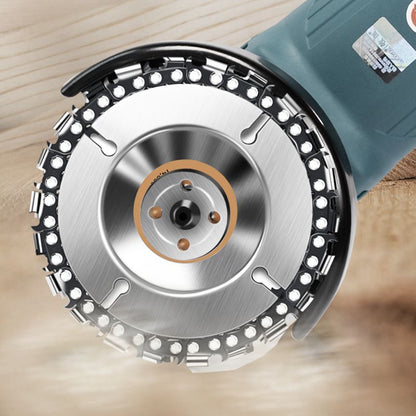 Precision saw blade for 4-inch angle grinder