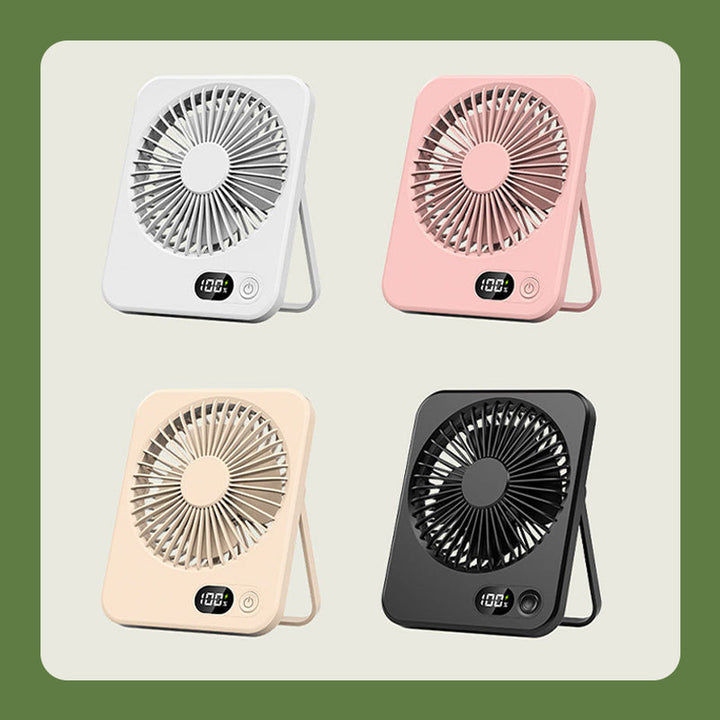 Rechargeable Compact Desktop Fan | Kalsten