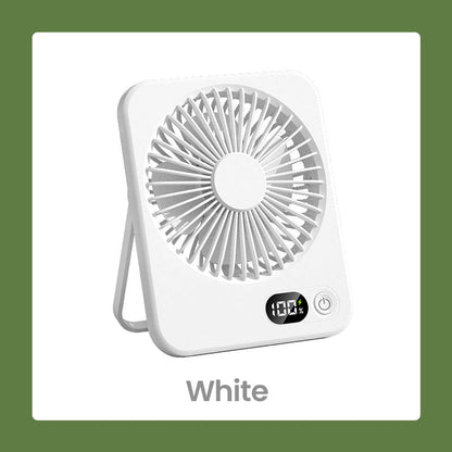 Rechargeable compact desktop fan | Karnz