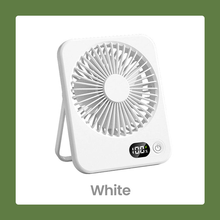 Rechargeable Compact Desktop Fan | Kalsten