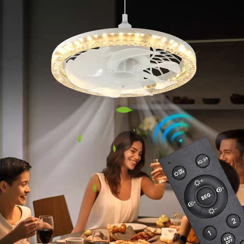 2-in-1 Mute Adjustable Fan Light with Remote Control | Kalsten