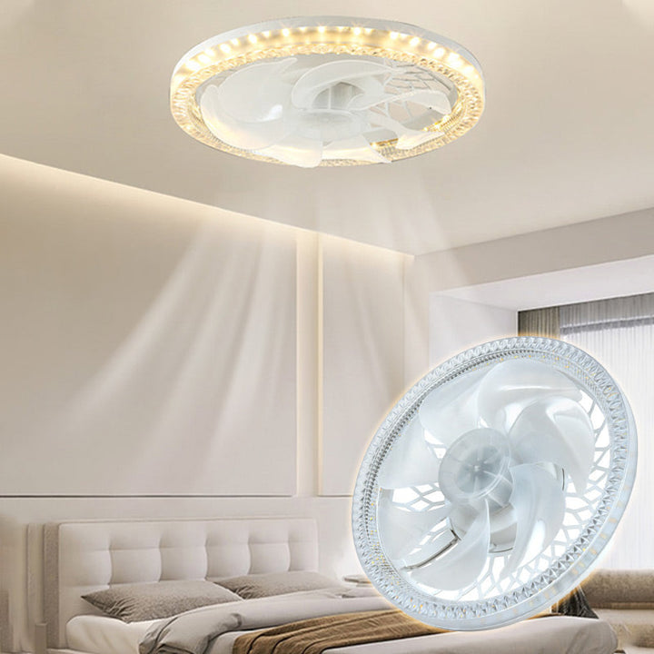 2-in-1 Mute Adjustable Fan Light with Remote Control | Kalsten