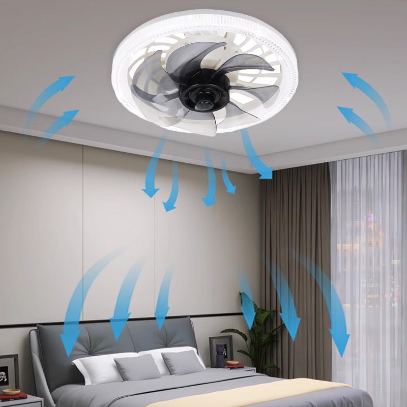 2-in-1 Mute Adjustable Fan Light with Remote Control | Kalsten