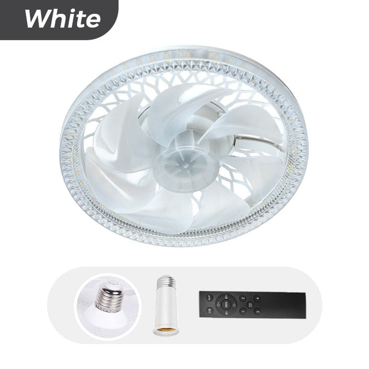 2-in-1 Mute Adjustable Fan Light with Remote Control | Kalsten