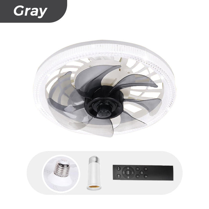 2-in-1 Mute Adjustable Fan Light with Remote Control | Kalsten