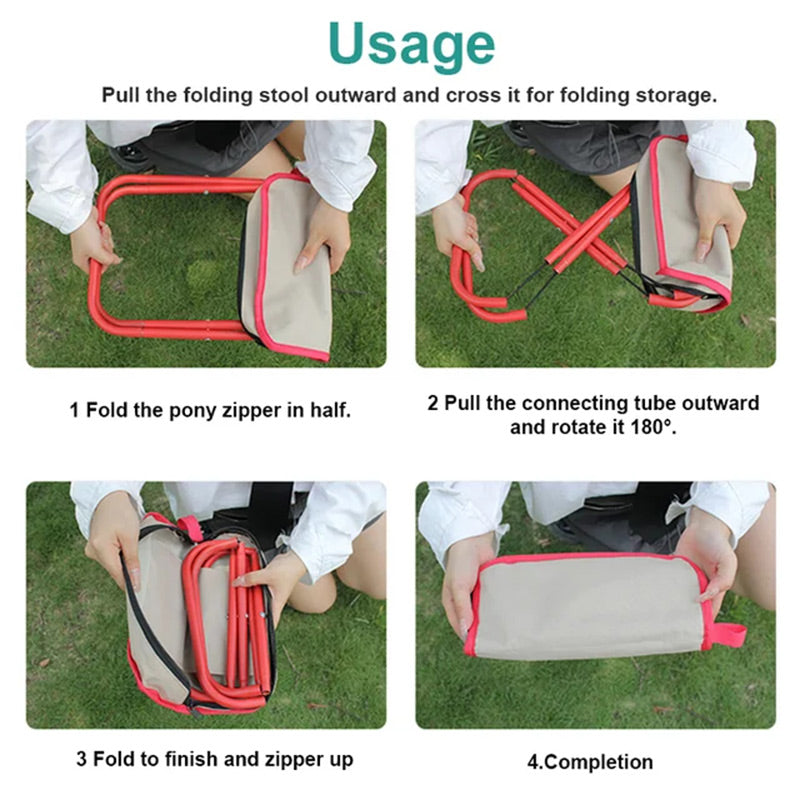 Sandsberg Portable Lightweight Folding Stool