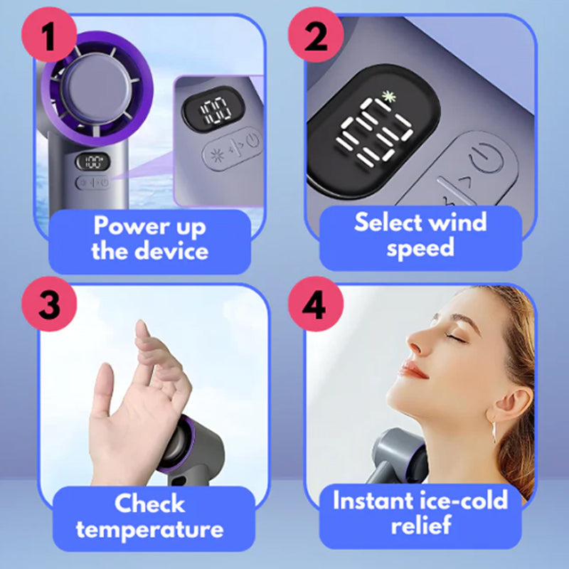 Portable Handheld Cyclone Fan | Kalsten