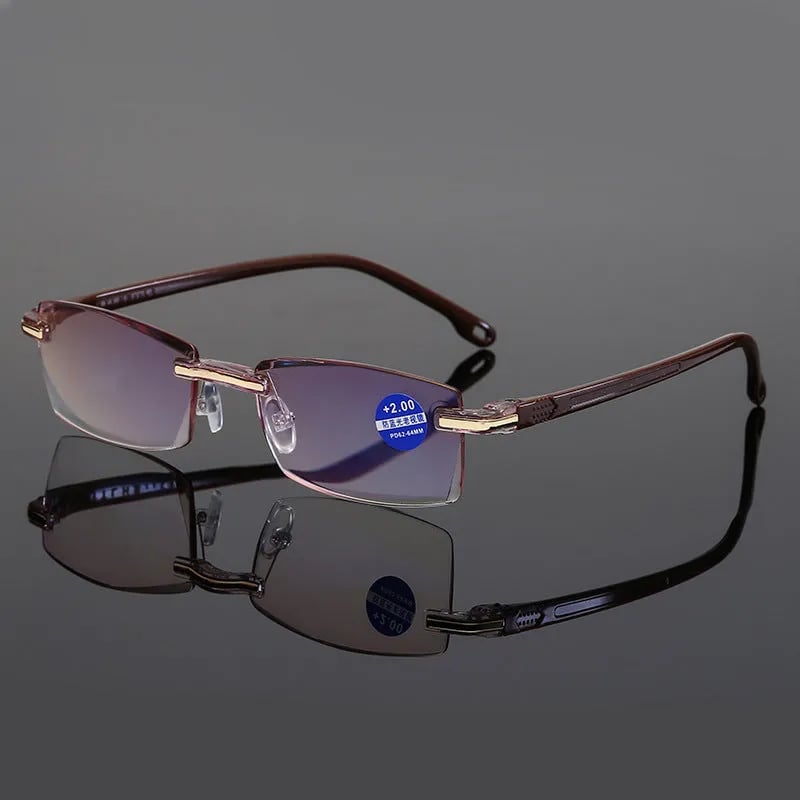Kalsten | High Hardness Anti-Blue Progressive Distance and Near Range Dual-Use Reading Glasses