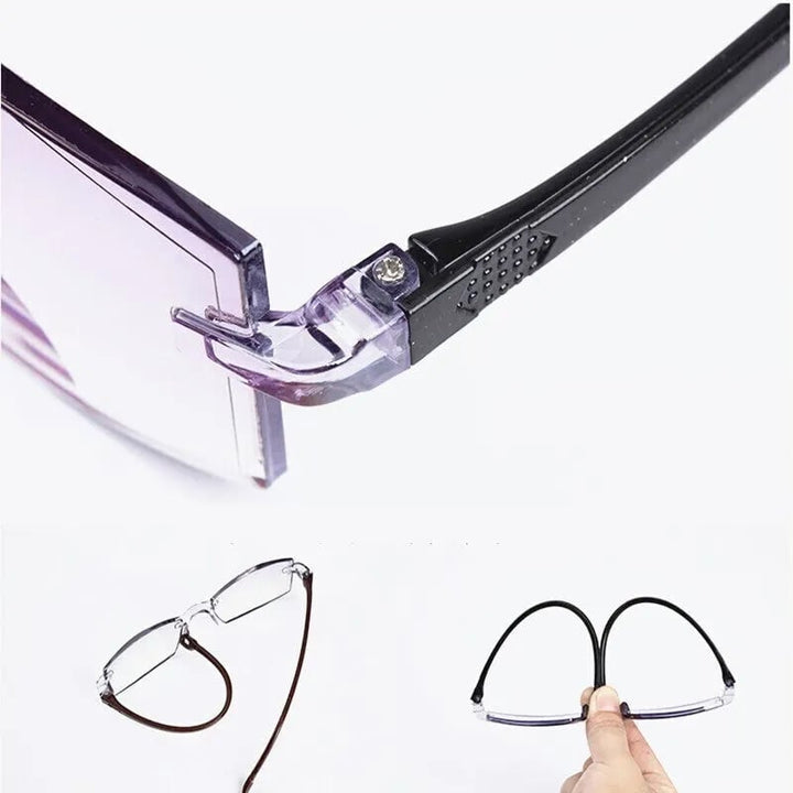Kalsten | High Hardness Anti-Blue Progressive Distance and Near Range Dual-Use Reading Glasses