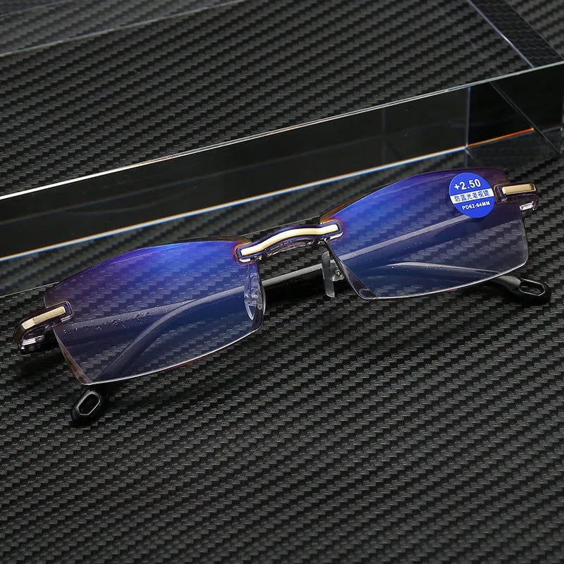 Kalsten | High Hardness Anti-Blue Progressive Distance and Near Range Dual-Use Reading Glasses