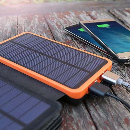 25000mAh High Capacity Solar Power Bank - Fast Charging