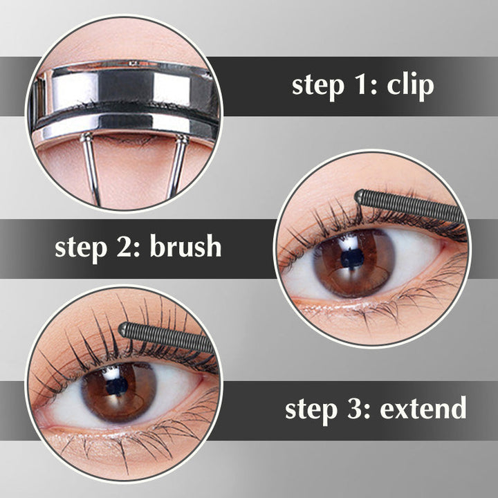 Kalsten | 3D Curling Metal Curlers Mascara - Waterproof & Long-lasting