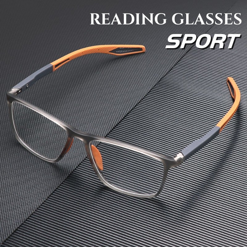 Kalsten | Sports glasses for men with ultra-light lenses against blue light and presbyopia