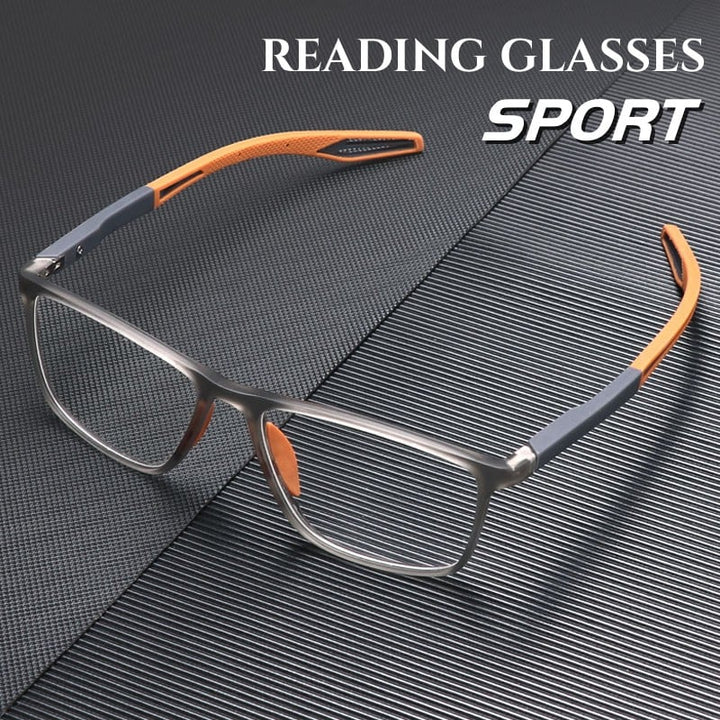 Kalsten | Sports glasses for men with ultra-light lenses against blue light and presbyopia