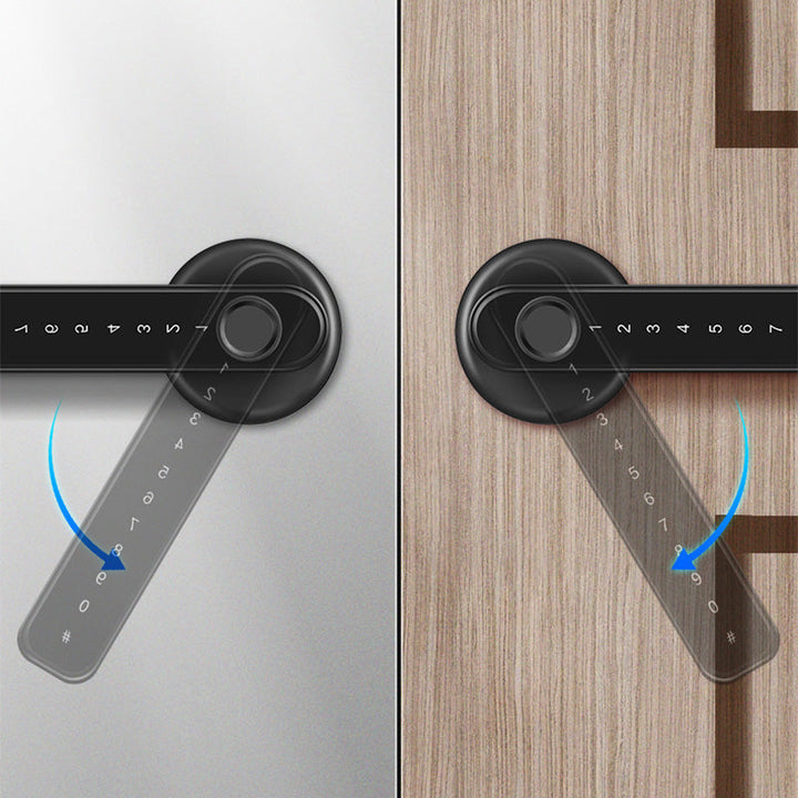 Kalsten | Fingerprint Smart door lock handle with Bluetooth APP control