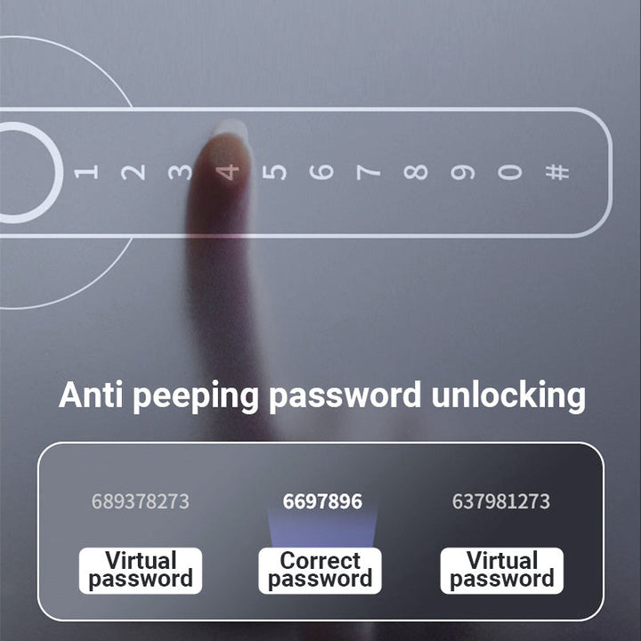 Kalsten | Fingerprint Smart door lock handle with Bluetooth APP control