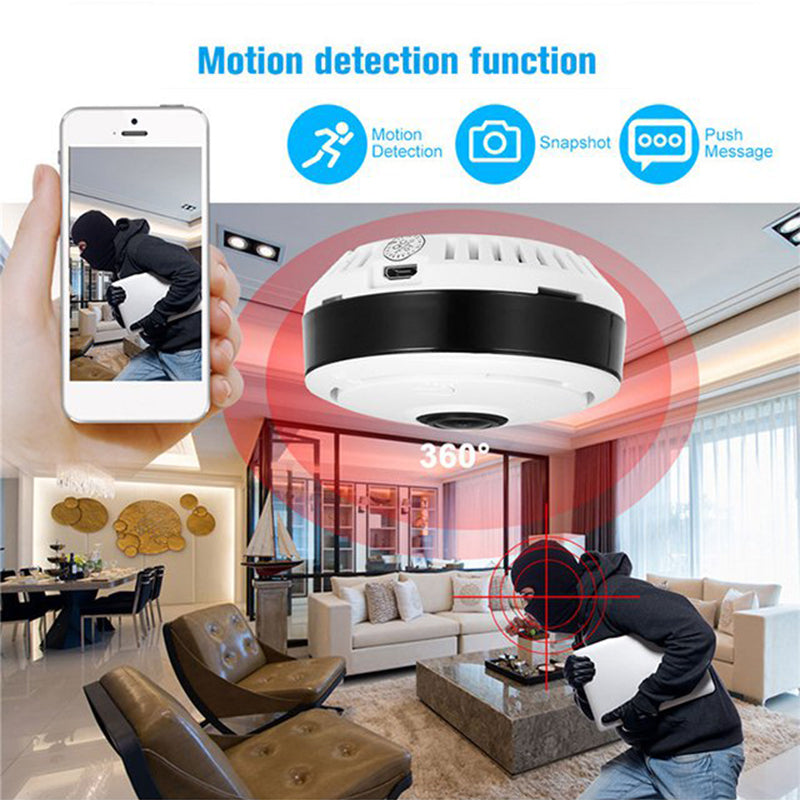 360° Wireless Indoor Security Camera