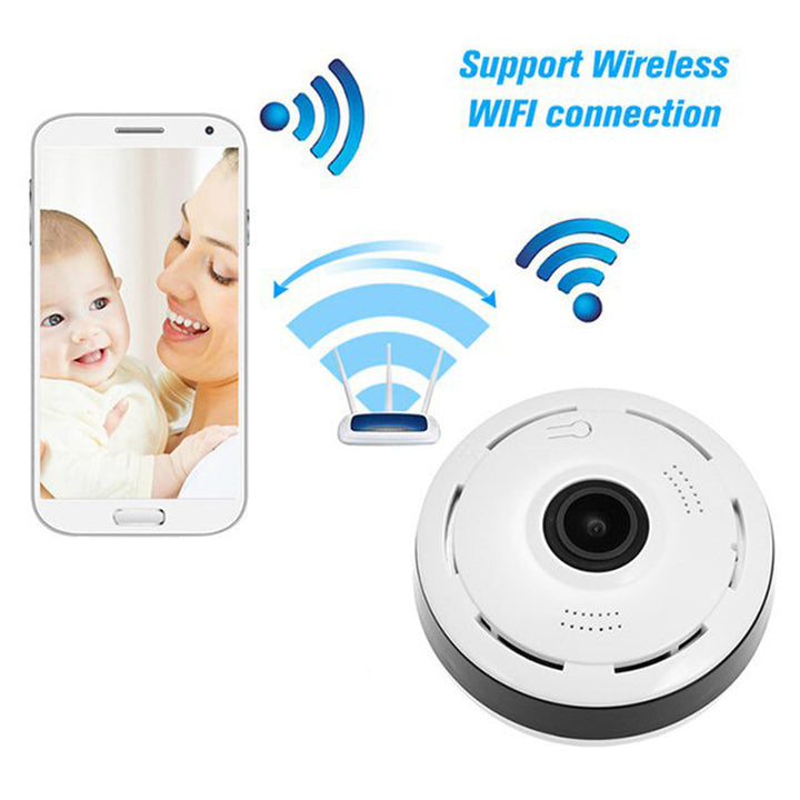 360° Wireless Indoor Security Camera