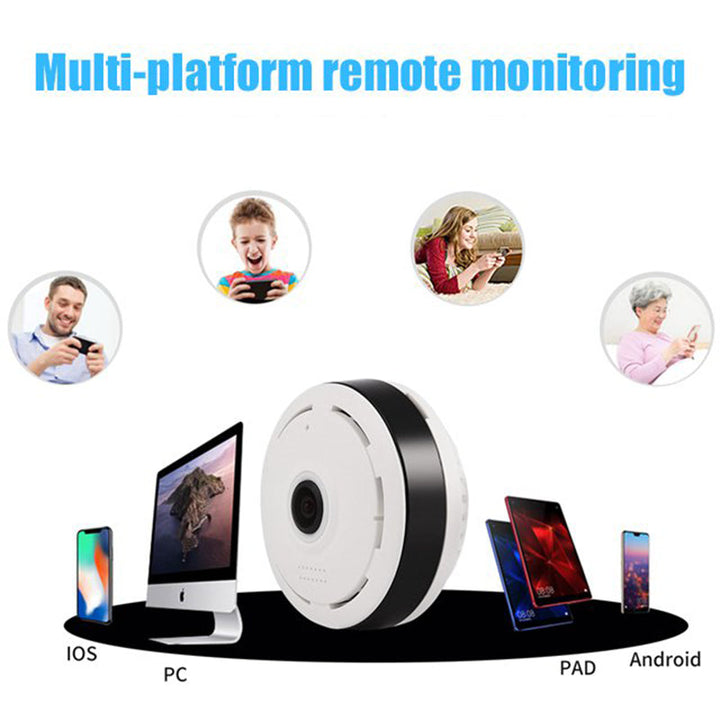 360° Wireless Indoor Security Camera
