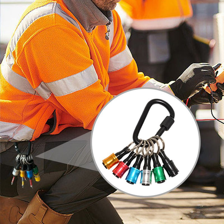 Hex Bit Holder Keychain – 1/4" Screwdriver