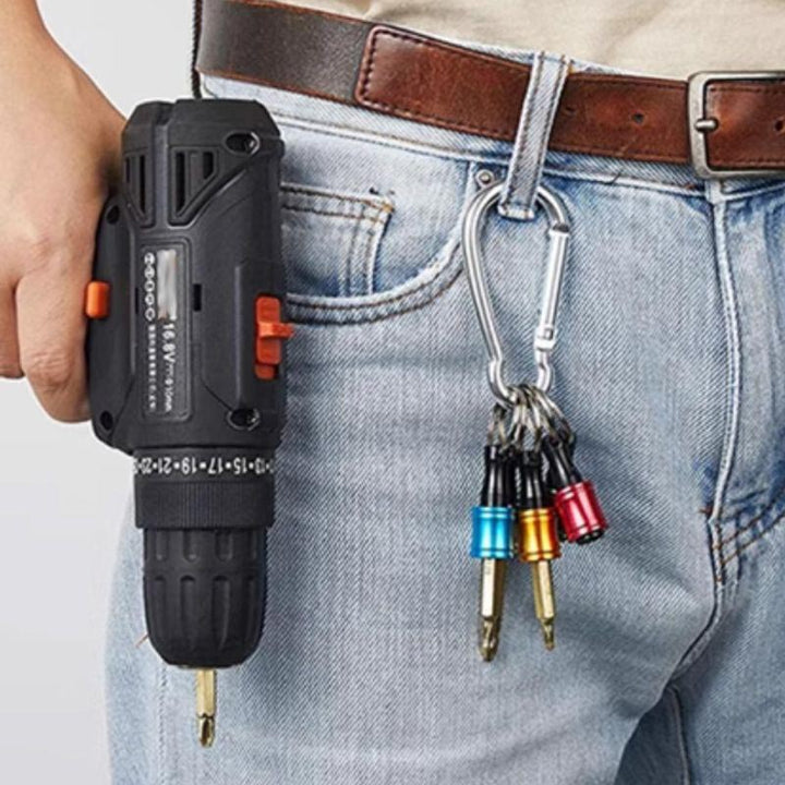 Hex Bit Holder Keychain – 1/4" Screwdriver