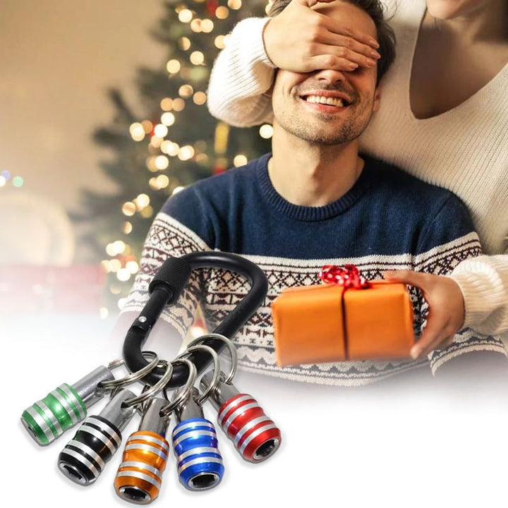 Hex Bit Holder Keychain – 1/4" Screwdriver