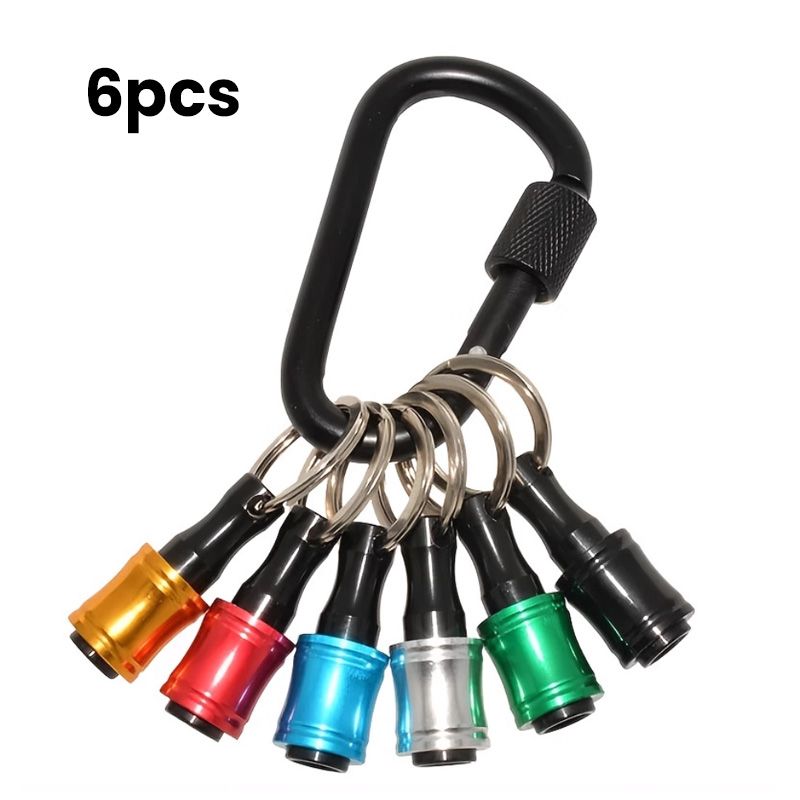 Hex Bit Holder Keychain – 1/4" Screwdriver
