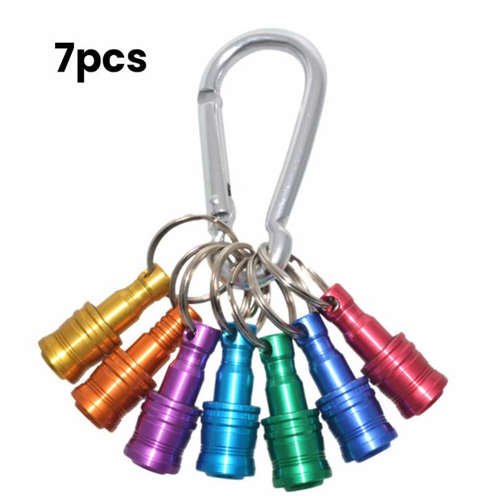 Hex Bit Holder Keychain – 1/4" Screwdriver