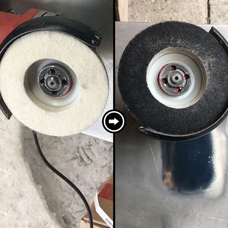 Wool Polishing Disc Pad