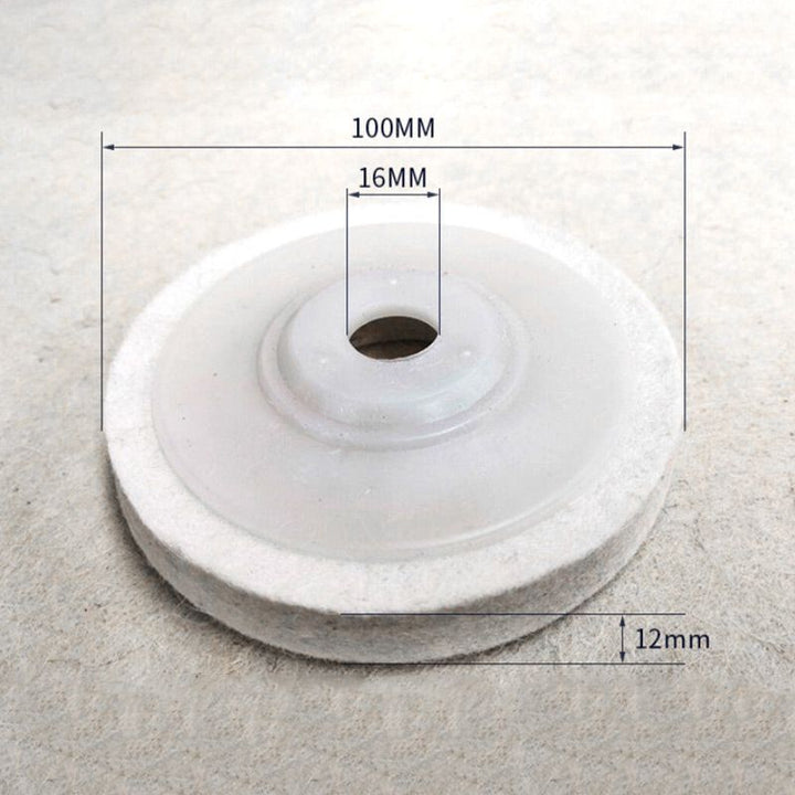 Wool Polishing Disc Pad