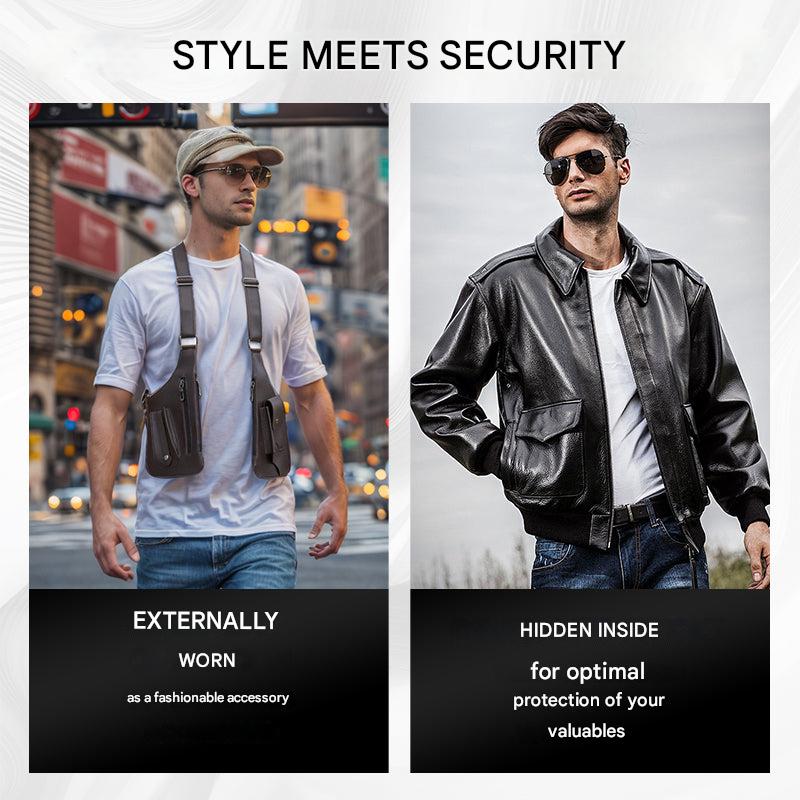 ShadowCarry Pro – Discreet Shoulder Bag for Men | Kalsten