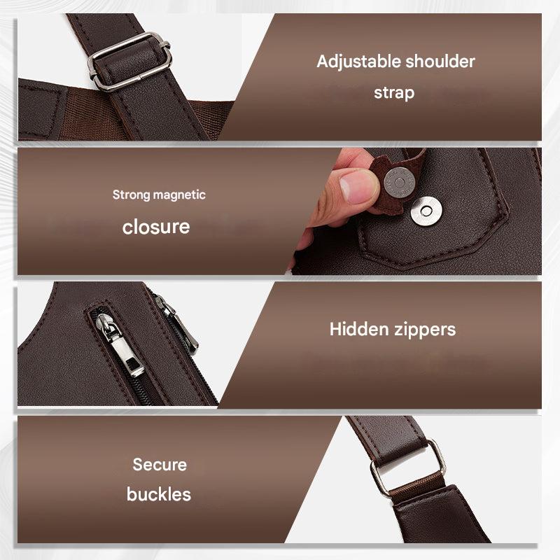 ShadowCarry Pro – Discreet Shoulder Bag for Men | Kalsten