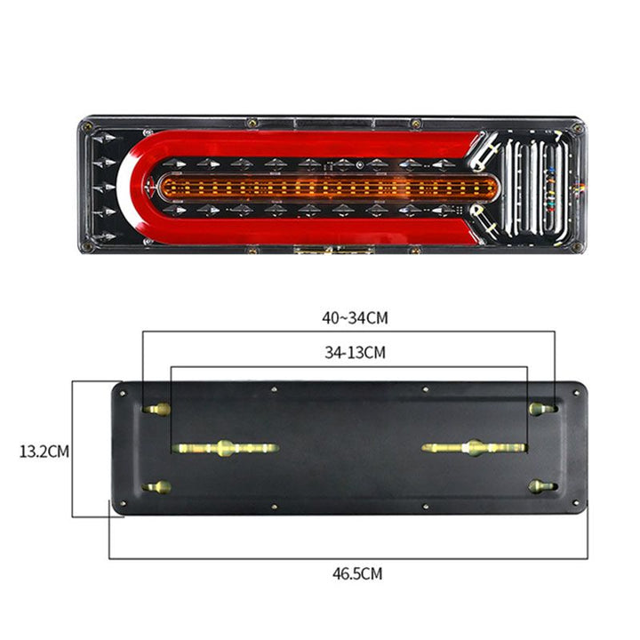 LED Truck Tail Lights – 2-Pack