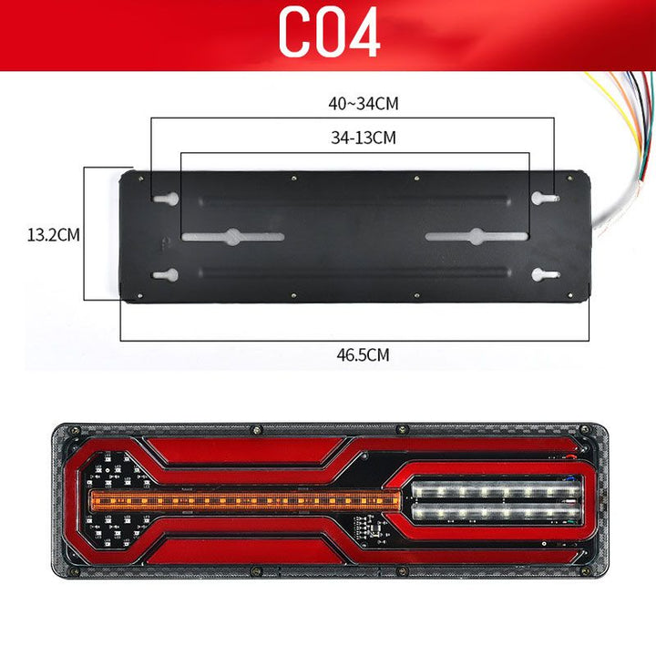 LED Truck Tail Lights – 2-Pack