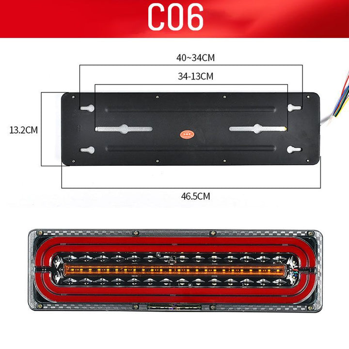 LED Truck Tail Lights – 2-Pack