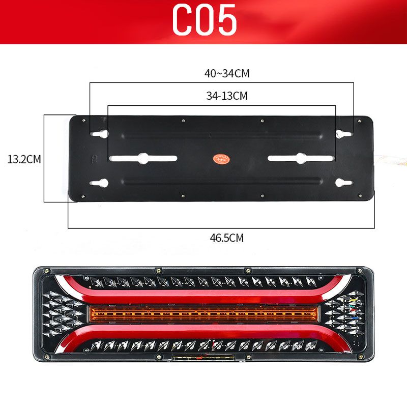 LED Truck Tail Lights – 2-Pack
