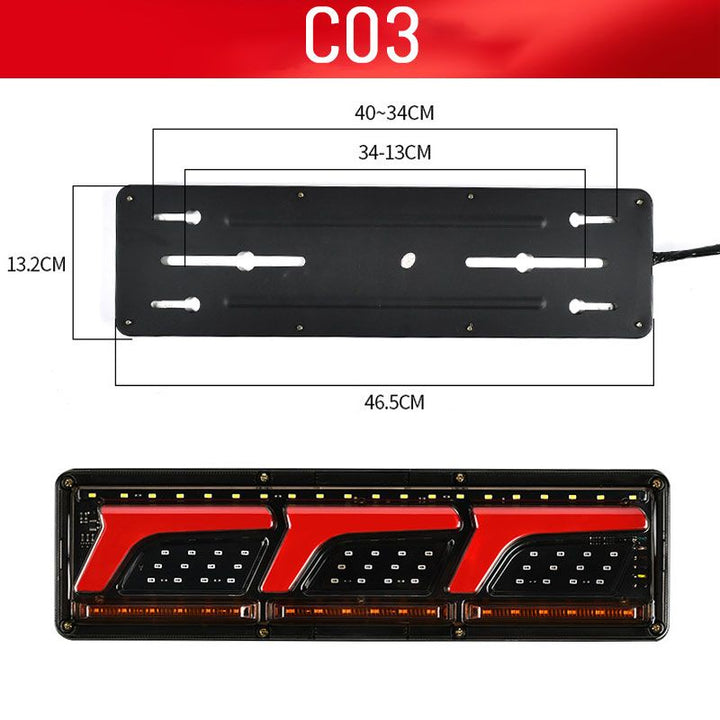 LED Truck Tail Lights – 2-Pack