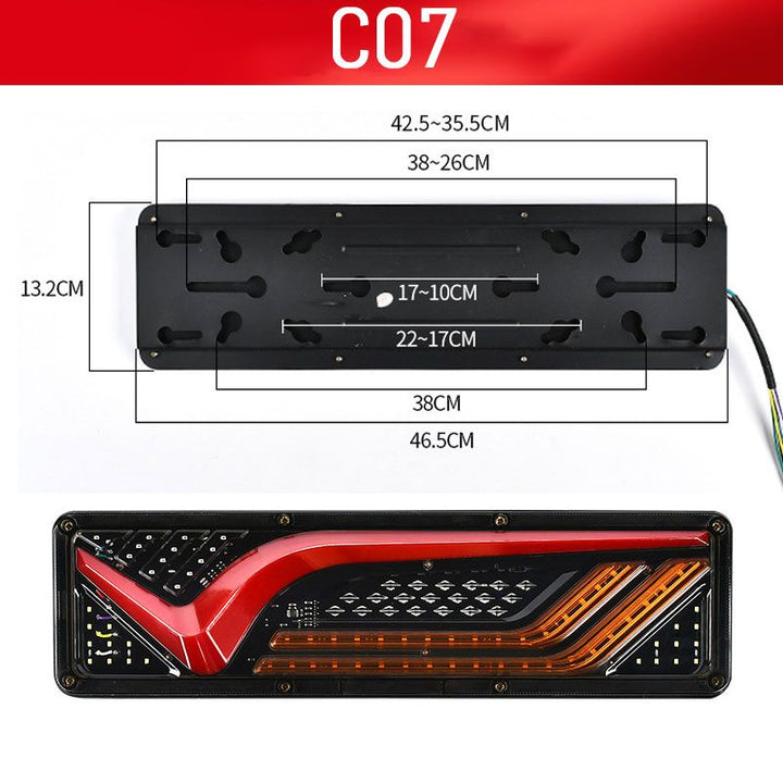 LED Truck Tail Lights – 2-Pack