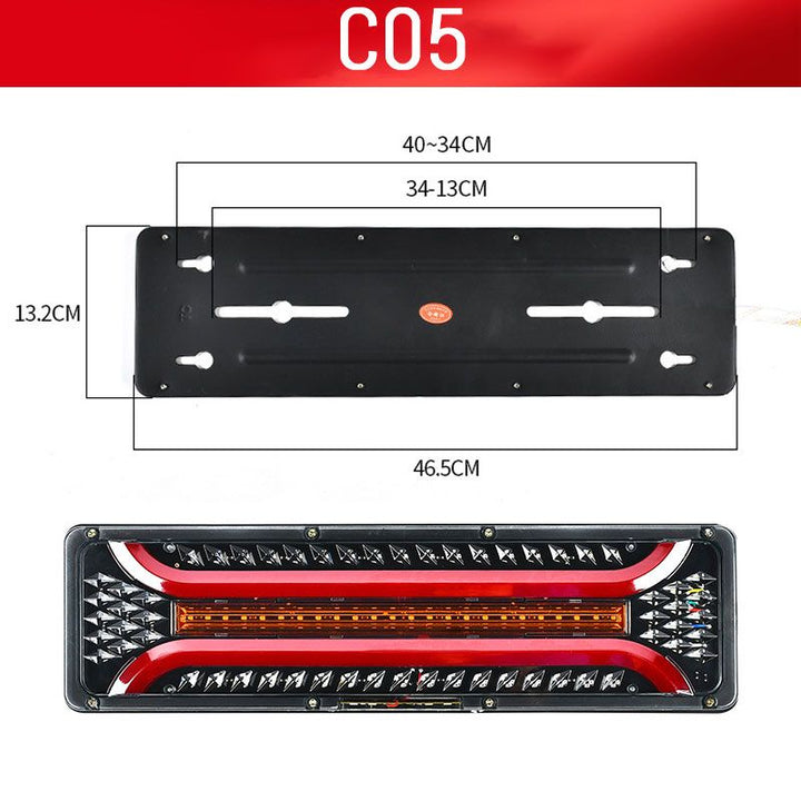 LED Truck Tail Lights – 2-Pack